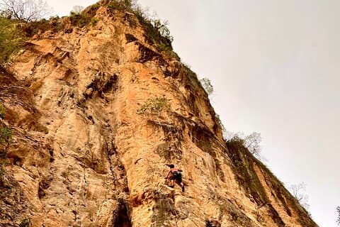 Half Day Guided Rock Climbing Tour in Gunung Keriang