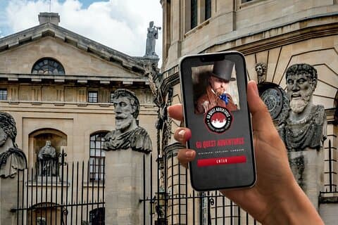 Upptäck Oxford: Självguidad vandring och interaktiv skattjakt