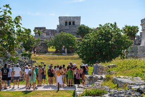Tour tulum, coba, cenote e playa del carmén 4x1