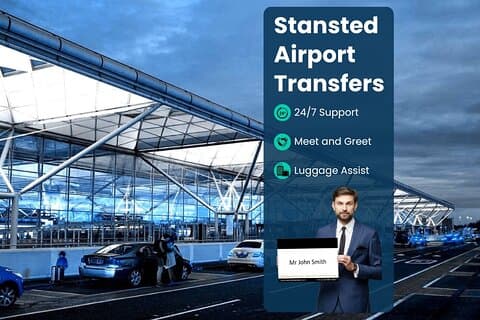 Privater Taxitransfer vom/zum Flughafen Stansted