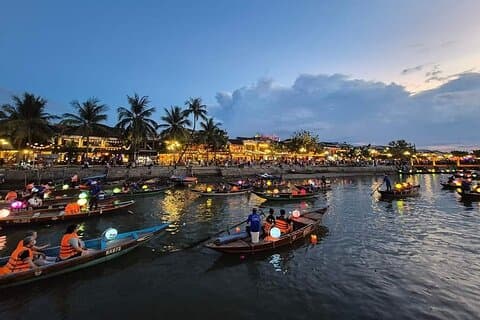 Marble Mountain-Hoi An City Passeggiata-Sampan barca Ride-Night Market