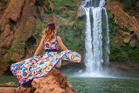 Ouzoud Waterfalls Privat dagstur från Marrakech