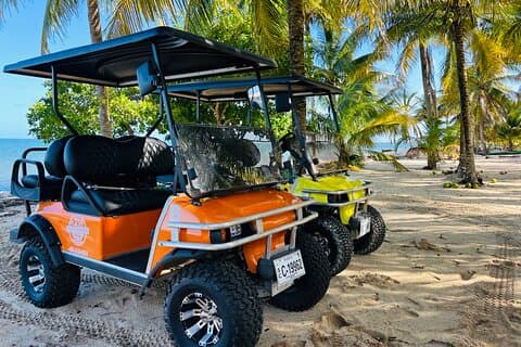 Golf Cart Rental in Hopkins Belize