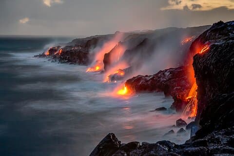 Tour privato Big Island Caffè, spiagge, vulcani, cascate