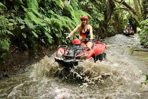 Bali ATV Quad Bike og River Rafting med privat overførsel