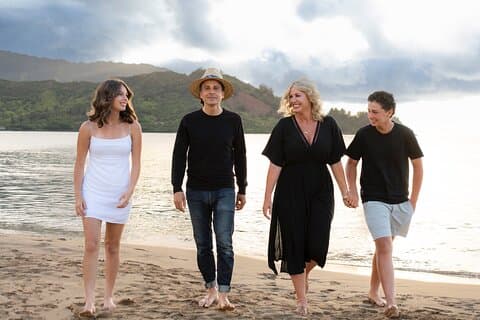 Familiefotoshoot op Kauai