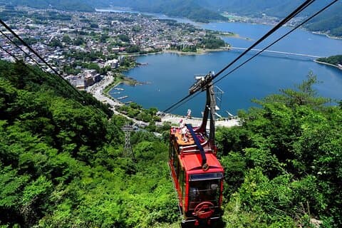 Mt Fuji Tours med Kawaguchi Lake Ropeway View Engelsktalande