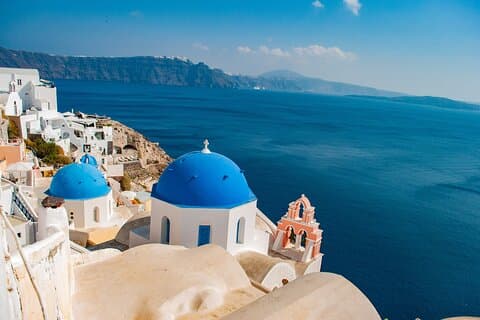 Excursão a pé privada de 3 horas no Panorama de Santorini