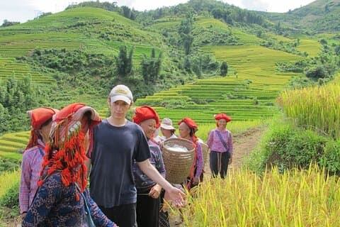 2-dagars Sapa Trekking från Hanoi och retur