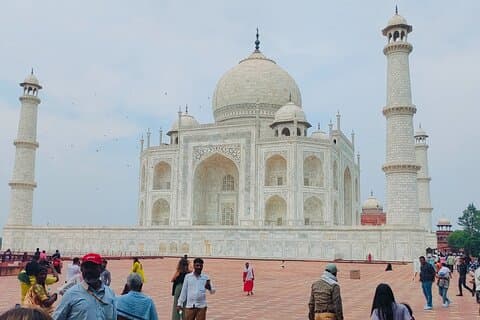 Från Delhi privat Taj Mahal och Agra dagstur med Gatimaan tåg