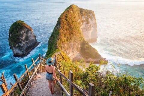 Île ouest de Nusa Penida - Visite Instagram