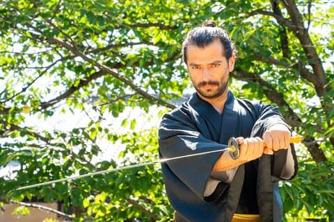 Kyoto Kimono aluguel de temporada mimosa Kodaiji Store Plano Samurai