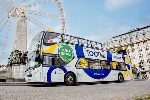 Brüssel Tootbus Discovery Hop-on Hop-off und Riesenrad