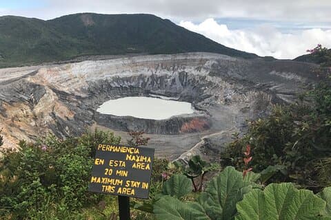 Tour del vulcano Poaz e del caffè da JACO