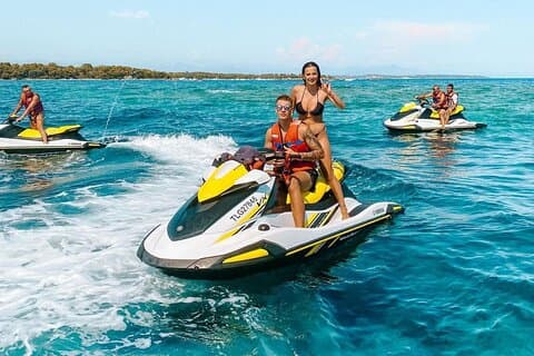 3 timmar Sunrise Jet Ski Ride guidad & Gourmet Frukost