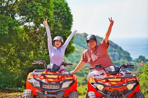 ATV-Panoramarouten mit Blick auf Karon und Patong ab Phuket