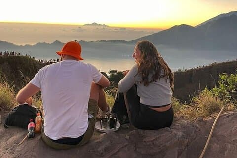 2 Days Mount Batur Sunrise Trekking With Private Ubud Day Tour