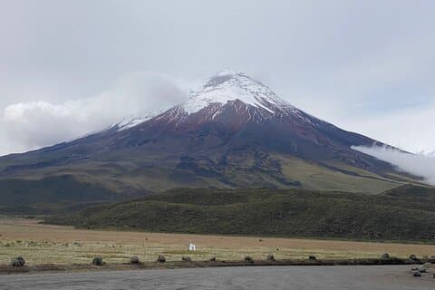 Cotopaxi and volcanoes avenue