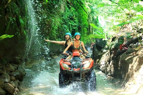Balade en VTT et rafting nautique avec déjeuner et transfert