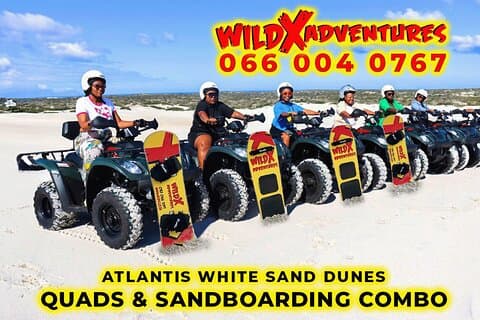 WildX Quad & Classic Sandboarding Combo Kapstadt Atlantis Dunes