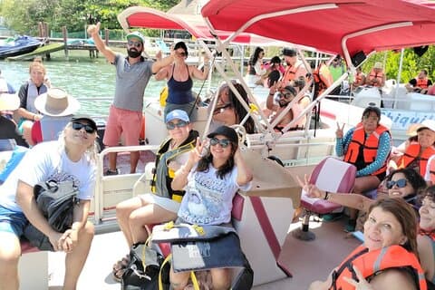 Bacalar von Cancun & Playa D Carmen – Tour zur Lagune der sieben Farben