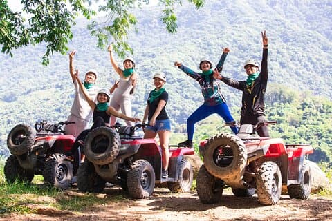 Adventure Combo Jorullo Bridge ATV ZipLine i Puerto Vallarta