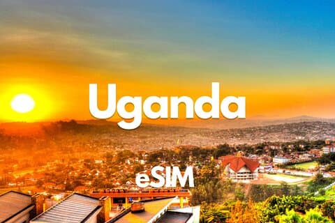 Uganda Data eSIM from 0.5GB Daily to 20GB 30 Days