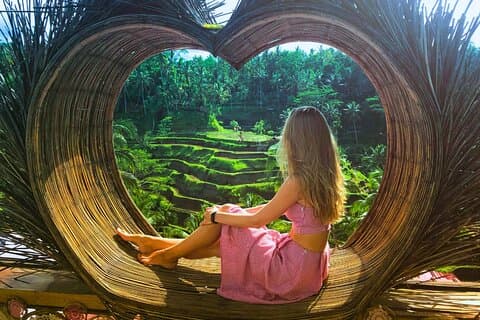 Private Bali Swing Heaven, Monkey Forest and Waterfall Tour