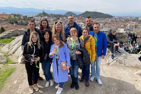 Tour guidato a piedi della città vecchia di Plovdiv e visita al museo