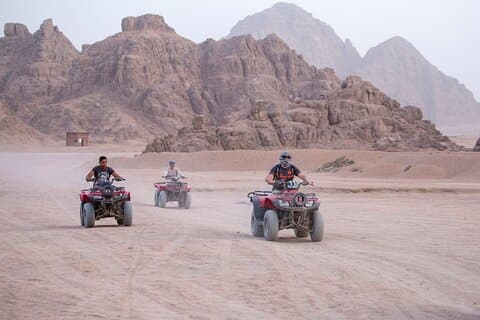 Super Moto ATV Quad mit Camel Ride & Transfer – Marsa Alam