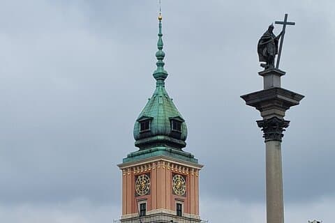 Warsaw between flights