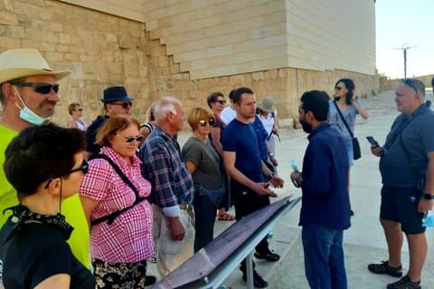 Ekspeditionens rundvisning i Jordan