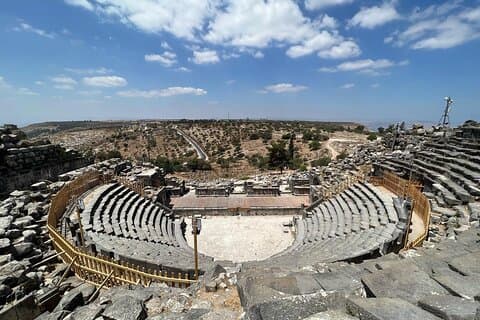Tour privado de Umm Qais Ajloun y Jerash