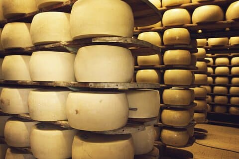Parmesan ost, ham og balsamisk eddik fra Firenze