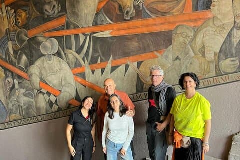 Passeio pela história do muralismo no México