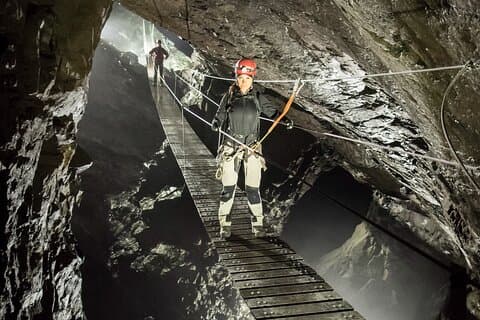 Underground Adventure Tour in Sweden