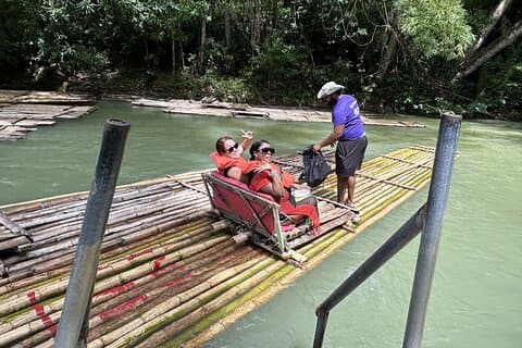 Expérience Journée Rafting sur la rivière Martha Brae