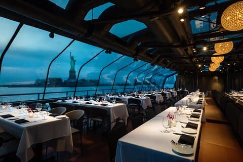 City Cruises Nueva York : crucero con cena Premier por Bateaux