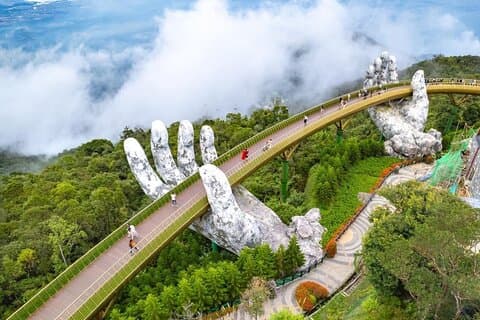 Golden Bridge & Ba Na Hills Tour from Chan May Port– Private Trip