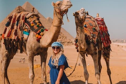 Caïro 8 uur durende privétour door piramides & Grand Egyptian Museum