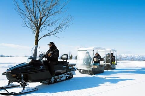 Bibai Snow Land Experience with Lunch and a Snowmobile Activity