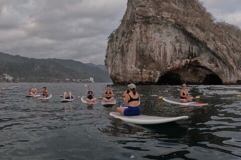 Privat SUP Yoga og snorkling eventyr til Los Arcos