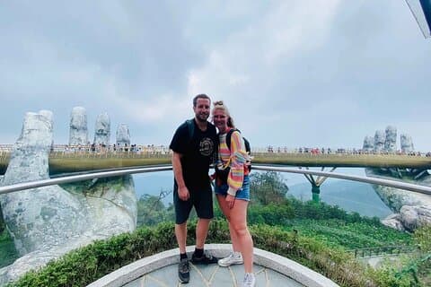 Tour panoramico privato alle colline di Ba Na e al Golden Bridge da Da Nang