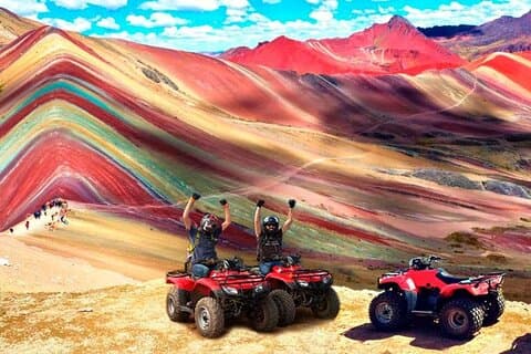 Rainbow Mountain Experience in Quad bikes