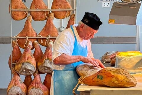 Visita ad un produttore di prosciutto di Parma