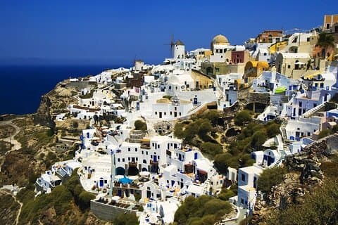 Tour audio privato autoguidato a Santorini