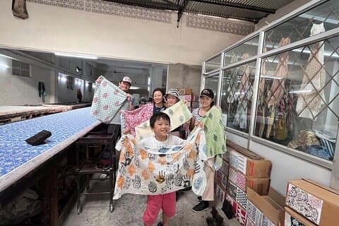 Exklusive Blockdruckwerkstatt in Rajasthan