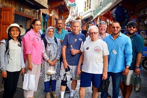 Blue Dreams smuk dagstur til chef Chaouan fra Tanger