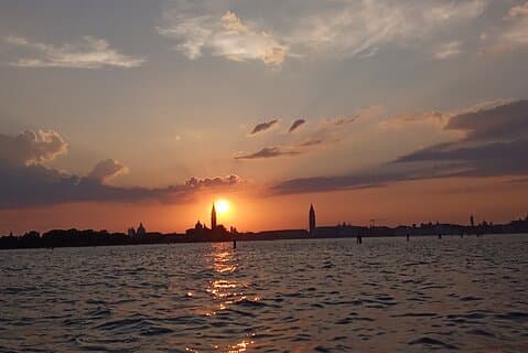 Venedig lagun Sunset privat båttur