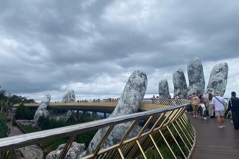 Private Golden Bridge Ba Na Hills helgedagstur